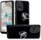 HuiYouMY Coque 2 en 1 + anneau de support de téléphone compatible avec Doro 8100/8100 Plus/Doro 8200 Coque pour Doro 8100/8100 Plus/Doro 8200, coque fine en TPU souple, antichoc et anti-rayures – Noir