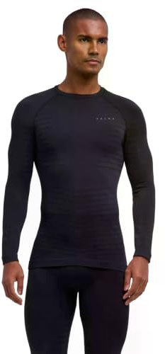 FALKE Herren Maximum Warm Round Neck Funktionsshirt Langarm