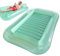 Matela Gonflable Piscine, 170x110cm Bouée Gonflable Adulte en PVC, Longues Gonflables Piscine avec Appuie-tête, Flotteurs de Piscin Lit de Bronzage Gonflablen Radeau de Piscin pour Plages d'été