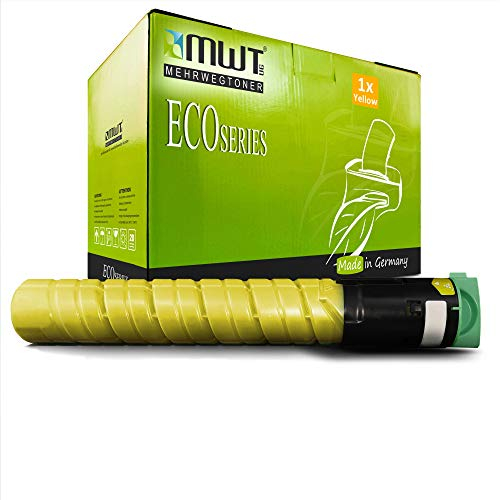 1x Kraft Office Supplies Toner kompatibel für Ricoh Aficio MP C 2050 2051 2550 2551 csp AD SPF ersetzt 842062 842062 TYPE-MPC2551HE TYPEMPC2551HE Yellow