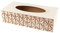 Ideen mit Herz Kosmetiktuch-Box | Taschentuchspender aus Holz | Natur | für DIY | Basteln | 26cm x 12,3cm x 7cm