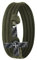 Lion & Son Kohlenstoff-Armband mit 100% Anker Kreuz Infinity Carbon-Anhänger Wickelarmband Herren (Kreuz)