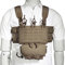 Tasmanian Tiger TT Small Combi Rig modulares Gurtzeug mit Abnehmbarer Zusatz-Tasche und Magazin-Modul, Coyote Brown