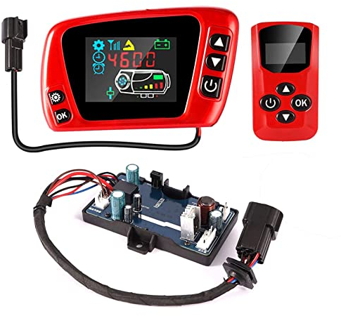 Amasie 12v / 24v LCD-Display-Thermostat-Monitor-Switch + Fernbedienung Zubehör Für 5kw / 8kw Auto Heizung Parkplatz Dieselhitzer