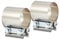 Floshine 2.75'' Butt Joint Band Clamps,Exhaust Muffler Clamp 2 PCS，2.75 in Exhaust Pipe Clamps Sleeve Stainless Steel