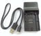 New IA-BP210E Small USB Camera Battery Charger For Samsung SMX-F54BN F500SN F400RN F501BP HMX-H305BN H300BP H200RN H204LN H320BP HMX-H205RP H203SN H205LP H304RP H300UN H304BN S15EDC Accessories
