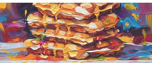 DNOVING GWP-039279111 Geschenkpapier für Kindergeburtstage und Weihnachten, inspiriert von Pop-Art-Motiv, 147,3 x 58,4 cm, 2 Rollen