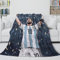 Messi Warme Decke - Fußball Auffälliges Decke Für Geschenk Für Kinder Enkelkinder Eltern Liebhaber Freunde Kollegen - Sofa Bett Krippe Dekor - Weihnachten Geburtstag Geschenk Idee(150x200cm)