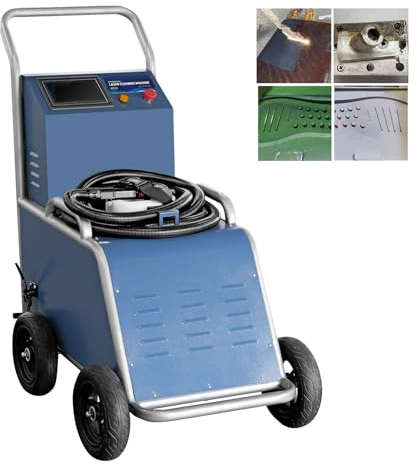 ZAC Limpiador láser de pulso de 200 W, máquina de limpieza láser para pintura al óleo, revestimiento de revestimiento de pintura al óleo, capa adhesiva, eliminación de óxido láser de 220 V, adecuada