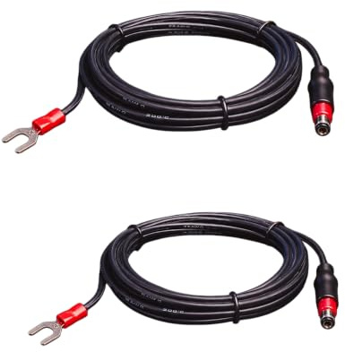 KOOKFJLLZ Phonograph Turntable Ground Wire for Technics Black Turntable SL-BD10 SL-BD35 SL-QD22 SL-L26, Upgrades 2-Packs Magnetic Cartridge Turntables Groud Cable(5-feet)