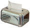 Tyenaza Dekorative Kosmetiktuchbox-Abdeckung – Vintage-Taschentuchbox-Halter Mit Großer Kapazität Für Das Wohnzimmer Im Home-Office – Retro-Silber-Design