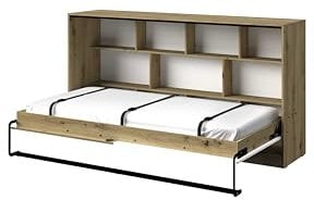 MINIO go for it - Schrankbett 90x200 cm Nantes, Einzelbett ohne Matratze