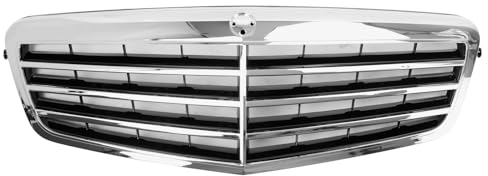 Artudatech Frontstoßstangengrill Kühlergrill Frontgrill Front Bumper Grille Fit for Mercedes E Class W212 E350 E550 2010-2013