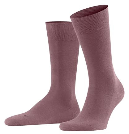 FALKE Sensitive London M So coton non-comprimantes 1 paire, Chaussettes Homme, Rose Roan Rouge 8936, 43-46