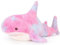 Herfair Plüschtier Wal Hai Großes Kuscheltier Weich Plüsch Spielzeug Umarmungskissen Tier Kissen Dekokissen Bequemes Schlafkissen für Kinder Erwachsene GeburtstagGeschenke (Regenbogen B,40cm)