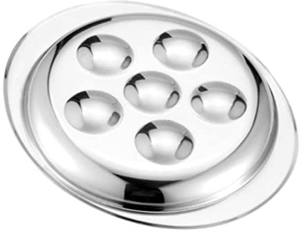 CIYODO Edelstahl Schneckenform Hitzebeständige Backplatte Schneckenbackplatte Backblech Für Schnecken Muscheln Austern Grillen Restaurant