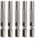 Schraubendreher-Bit-Adapter, 4 mm, 6,35 mm, 6,35 mm, Sechskant-Einsatz-Bit-Adapter auf 4 mm Elektro-Schraubendreher-Bit-Adapter, Magnethalter, 5 Stück