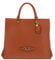Guess MALVA LARGE GIRLFRIEND SATCHEL AMB - AMBER One Size