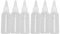Brrnoo Farbflasche, Farbmischbehälter, Airbrush-Farbflasche, 10 Stück, 60 Ml, Airbrush-Farbflasche, Leer, Airbrush-Farbmischbehälter, Behälter mit Kugel, Klare Skala, Quetschflaschen
