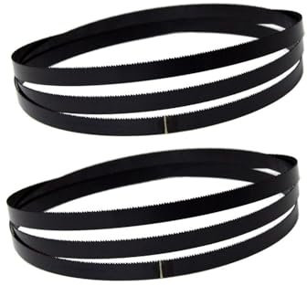 LYVQZPWLR Bandsaw Blades,Bandsaw Blade, Carbon Bandsaw Blades 65in, 4/6/14 TPI Band Saw Blade, 65x1/2 Band Saw Blades for Home-Based Handicrafts 2pcs(6)