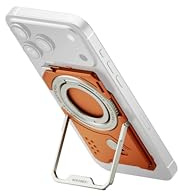 Tilta Khronos Multifunktionale magnetische Rückplatte, kompatibel mit iPhone 15/16/17 Pro Max – Orange | Ständerunterstützung | Magnetring für Zubehör | Gehäuseverriegelung Design