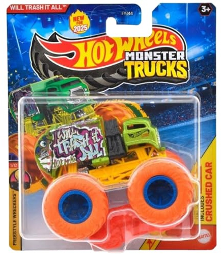 Hot Wheels Monster Trucks - (Will Trash It All JCF04)
