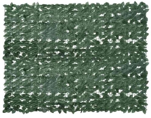 Sichtschutz Dunkelgrüne Blätter 200x150 cm, Polyethylen-Gewebe, Schattentuch Sonnenschutz Terrasse Außenmarkise Terrassenüberdachung Sonnensegel rechteckiger Schattenspender, Privatsphäre