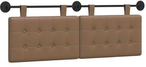 vidaXL Hängendes Kopfteil Kunstleder, Elegantes, modernes Kopfteil, stylische Wandmontage, Flexibles Design, platzsparend, gemütliche Rückenlehne