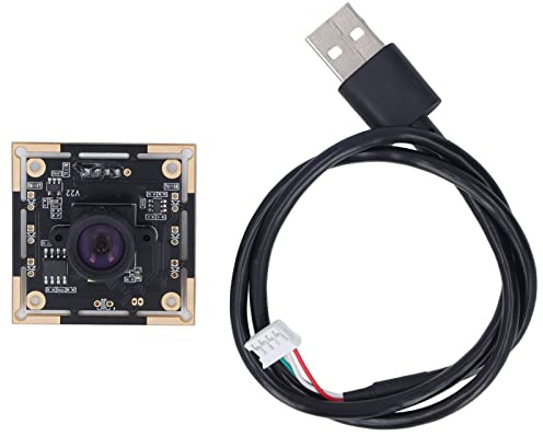 XZXCVN 1MP Kamera Modul, USB2.0 Ausgang, 100 Grad Weitwinkel, Manuelle Fokussierung, HD 1280x720 - Hohe Bildqualität, Panorama Sichtfeld, Ideal für QR Code Scanner und Gesichtserkennung