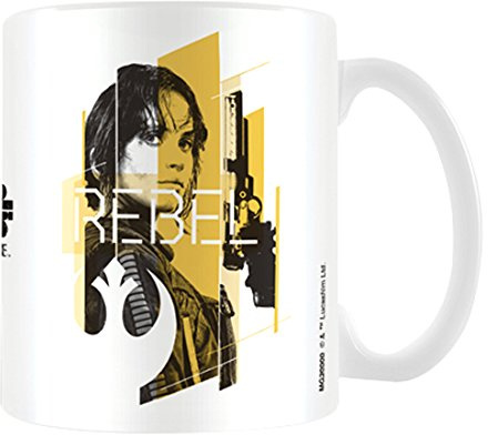 Star Wars Rogue One Jyn Rebel Becher aus Keramik, Mehrfarbig