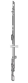 ROTO NT Mittelverschluss mehrteilig SH, 1V, L=400 mm, kuppelbar (337710)