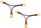 Akku Pack Anschluss, 2Types 2Pcs / Set XT60 Adapter Kabel für RC Lipo(1 weiblich zu 2 männlich)