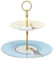 Yvonne Ellen 5057560503552 2 Tier Cake Stand, Multi-Colour