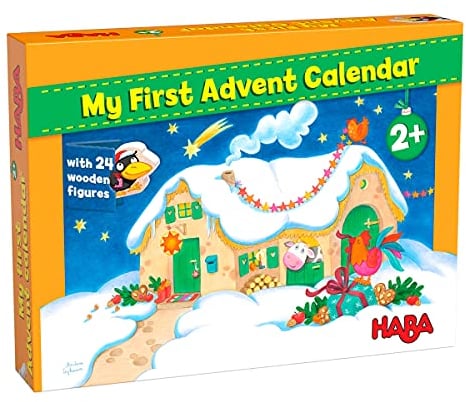 HABA 304902 - Mein erster Adventskalender Bauernhof, für Kinder ab 2 Jahren