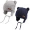 DRESHOW Unisex Baby Mütze Süßer Bär Kleinkind Earflap Beanie Warm für Herbst Wintermütze