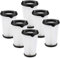 Isincer Juego de 6 filtros CX7 y QX8 compatibles con aspiradoras AEG de los modelos AEG CX7-2 y QX8, filtro de repuesto HEPA apto para CX7-2-45an, CX7-2-i360, CX7-2-s360