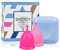 SHORDY Menstrual Cups, Set of 2 (Small + Large) with Box, Soft & Flexible, Copa Menstrual Kit for Women | Up to 12 Hours of Comfort, Eco-Friendly & Safer Alternative to Pads & Tampons (Pink)