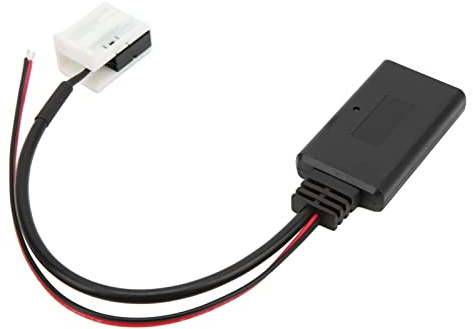 Aramox Câble Adaptateur Audio Bluetooth RD4 12 Broches pour Autoradio, Compatible avec C2 C3 C4 C6 C8, sans Microphone