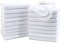 Polyte Toalla de mano de microfibra ultra premium para platos de cocina, 18 unidades (16 x 28 pulgadas, blanco)