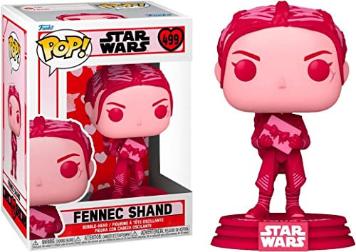 Funko Pop! Star Wars: Valentines - Fennec - Star Wars: The Mandalorian - Figurine en Vinyle à Collectionner - Idée de Cadeau - Produits Officiels - Jouets pour Les Enfants et Adultes - TV Fans