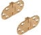 2 pcs HAFELE Folding Table Hinges Self Supporting Flush Mounted Cabinet Furniture (Matt Brass)