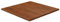 vidaXL Tischplatte Quadratisch Massivholzplatte Eichenplatte Holzplatte Platte Ersatztischplatte Dunkelbraun 50x50x1,5cm Eiche Behandelt