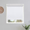 Sunoff Blackout Roller Shades Blinds Cordless for Windows Pull Down Room Darkening Door Blinds with Thermal Insulated Easy to Install for Living Room,Bedroom,Home,Office Bathroom White 23 W x 72 H