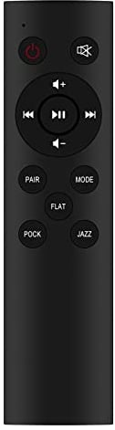 Neu Ersatz Fernbedienung für Majority BOWFELL Bow-BAR-BLK Compact Bluetooth Sound Bar Remote Controller