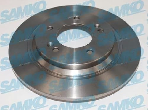 SAMKO H2050P 2x Bremsscheiben Hinten Ø284mm voll Kompatibel mit HYUNDAI Kona OS 58411G2700 584113Q000 584113R700