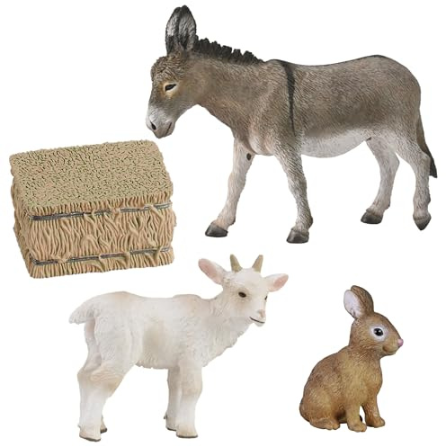 Collecta Ensemble d'animaux de Ferme, animaux de Ferme 3+