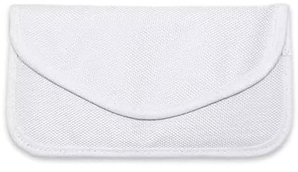 Faraday Bag Weiße Faraday-Tasche Für Laptops, Tablets, Signal-Störsender-Blocker, Wirksam Gegen Hacking, Tracking, NFC/WiFi/Bluetooth (Color : White, Size : 20cmx10cm)