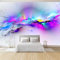 Fototapete Vlies Tapete Bunte Graffiti 400 x 280 cm 3D Effekt Wandbild Vlies Wandtapete Moderne Wohnzimmer Mural Schlafzimmer Kinderzimmer TV Hintergrund Wand Dekora