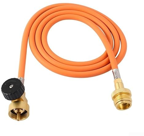 Kit tubo di prolunga per pistola per saldatura, con gancio e pistola a gas intrecciata da 1,5 m, per applicazioni di saldatura in HVAC e impianti idraulici