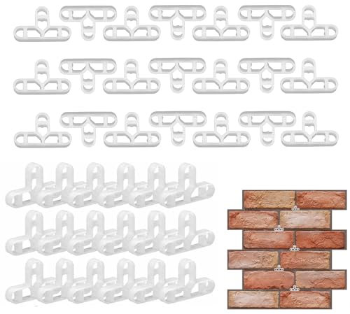 100 Pcs Tile Spacers, T-Shape Floor Tile, Plastic White T Shape 10mm, for Paving Garden, Balcony Floor, Tile Patio, Brick Wall, Stone Porch Leveling System Tool